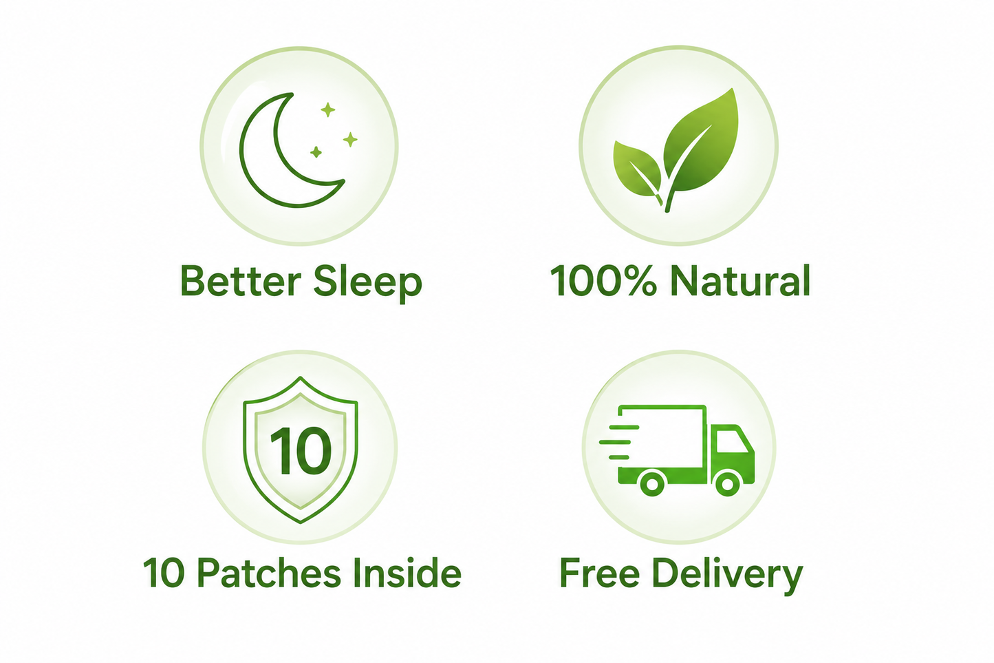 Detox Foot Patch – 10 Patches | Better Sleep, Remove Body Toxins | Natural Bamboo Vinegar